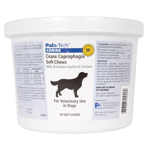 Cease Coprophagia for Dogs, 90 Soft Chews - Jeffers - Animal Health & Wellness > Vitamins & Supplements