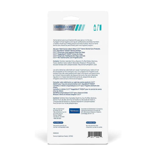 C.E.T. Cat Oral Kit with Fingerbrush & Mini - Toothbrush, Seafood Flavored Enzymatic Toothpaste, 70 g – Cat Dental Care & Tartar Control - CET1 - 70g - Seafood - 2