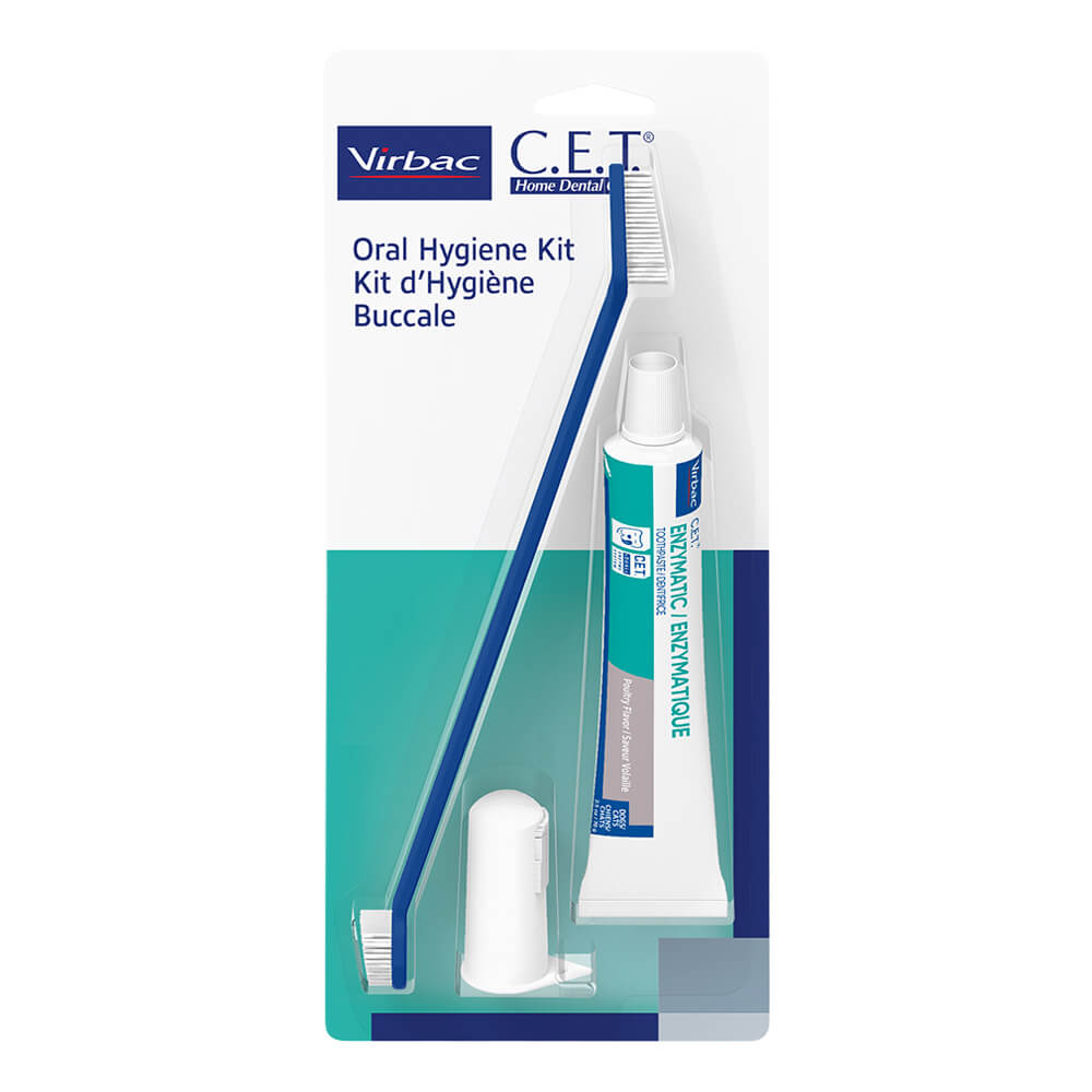 Virbac Oral Hygiene Kit for Dogs Cats