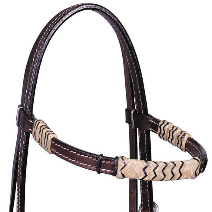 Buffalo Leather Chaparral Browband Headstall