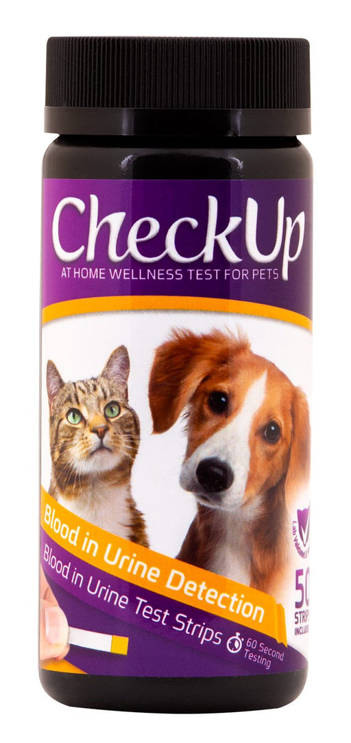 CheckUp Blood in Urine Test Strips, Dog/Cat - Jeffers - Animal Health & Wellness > Medical Supplies