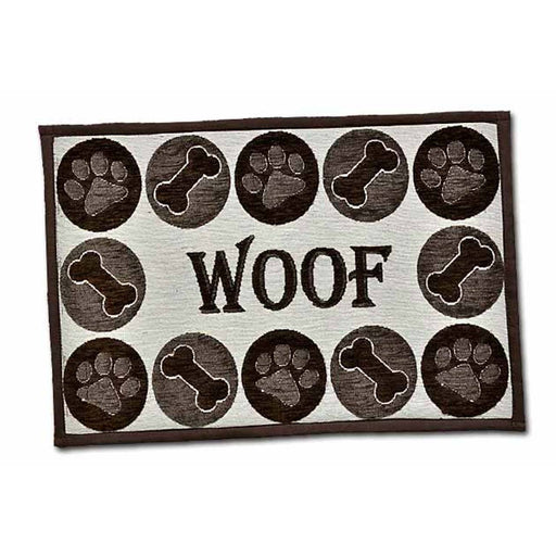 Chenille Fashion Mat - Jeffers - Animal & Pet Supplies > Pet Bowls, Feeders & Waterers