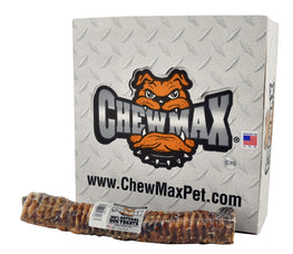 ChewMax Beef Trachea Tubes Dog Chews – All Natural, High Protein, Joint Support, Made in USA