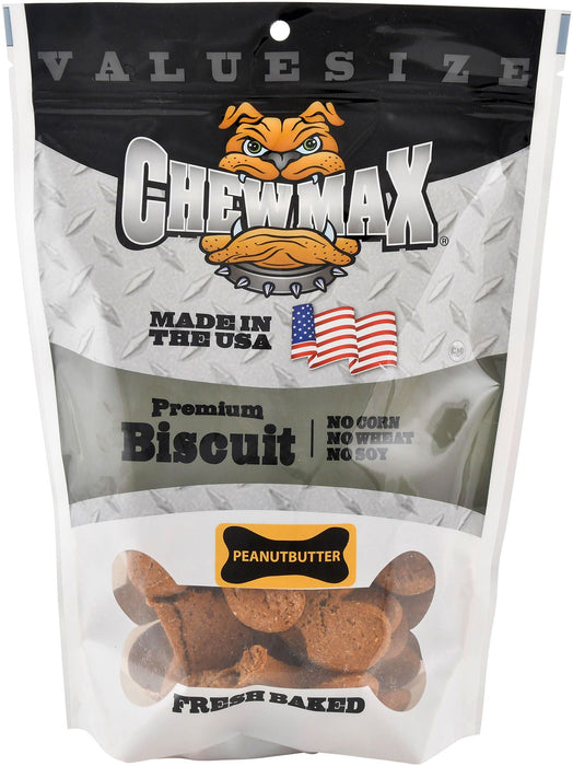 Chewmax Peanut Butter Premium Biscuits, 4'L - Jeffers - Dog Supplies > Dog Treats > Biscuits & Baked Treats