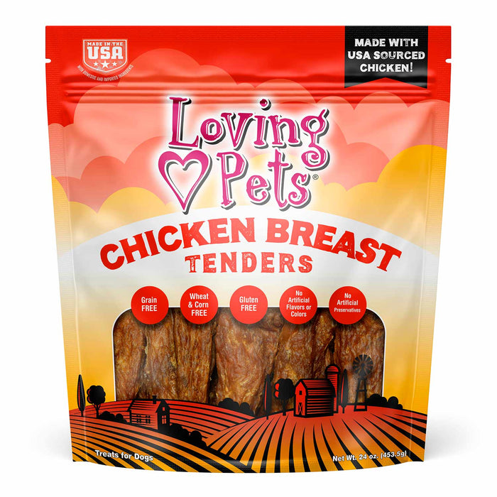 Chicken Breast Tenders - Jeffers - Dog Supplies > Dog Treats