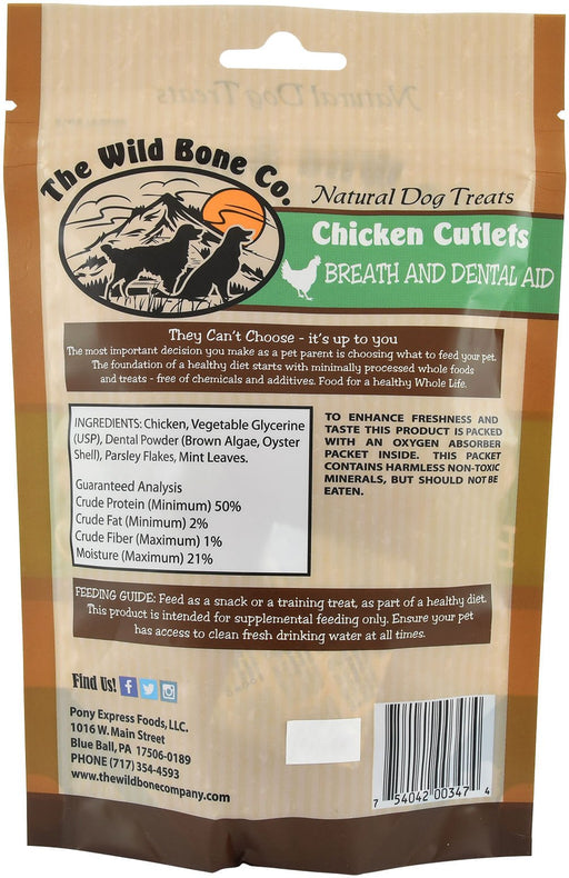 Chicken Cutlets with Breath & Dental Aid - Jeffers - Animal Health & Wellness > Oral Care