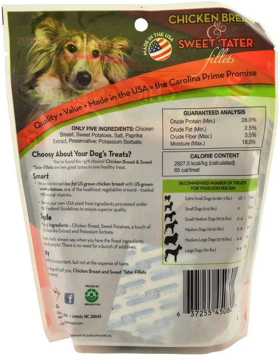 Chicken & Sweet 'Tater Fillets - Jeffers - Dog Supplies > Dog Treats