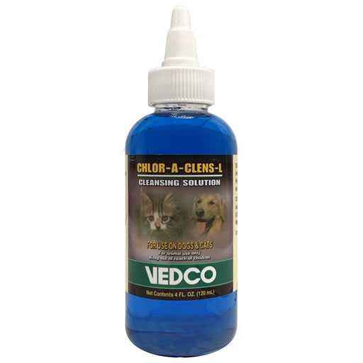 Chlor-A-Clens-L (1/2% Lidocaine) 4 oz – Wound Cleansing & Topical Pain Relief for Dogs & Cats - WVDQ - 4 oz - 1