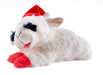 Christmas Lamb Chop Dog Toy (with Hat) - Jeffers - Dog Supplies > Dog Toys