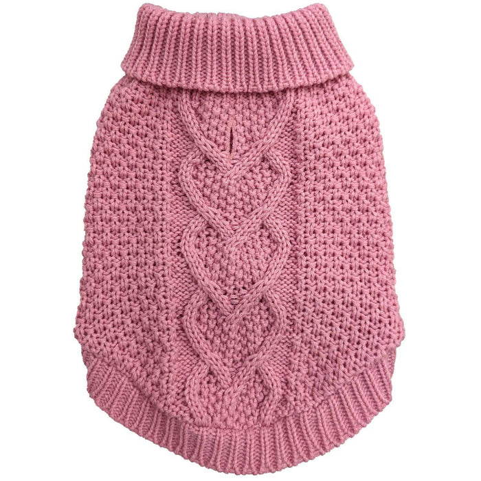 Chunky Heart Sweater - Jeffers - Dog Supplies > Dog Apparel