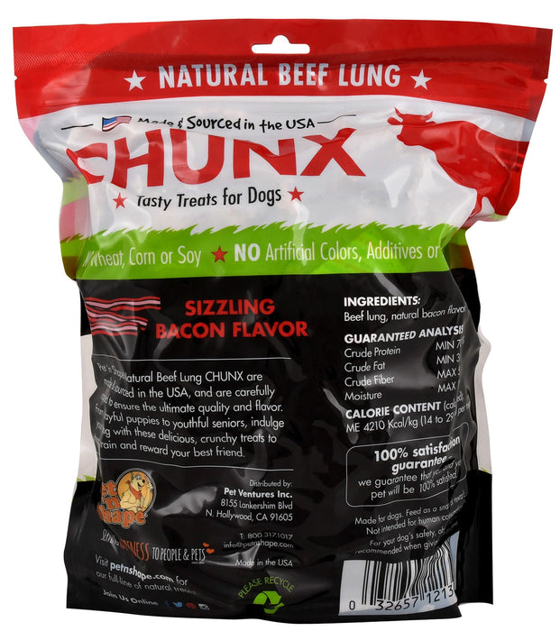 Chunx Bacon Treat, 1 lb - Jeffers - Dog Supplies > Dog Treats