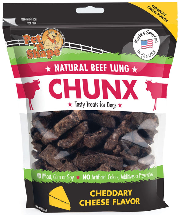 Chunx Bacon Treat, 1 lb - Jeffers - Dog Supplies > Dog Treats