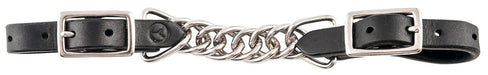 Circle Y 3.5' Double Flat Link Curb Chain - Jeffers - Horse Supplies > Horse Tack > Bridle Bits