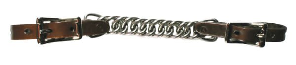 Circle Y 4.5' Double Flat Link Curb Chain - Jeffers - Horse Supplies > Horse Tack > Bridle Bits