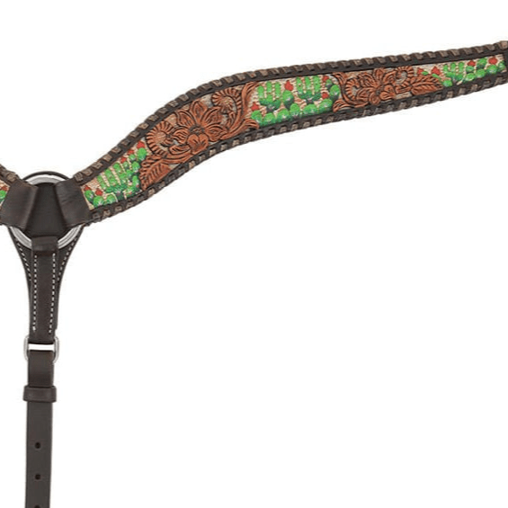 Circle Y Cactus Country Breast Collar - 941GM - 3