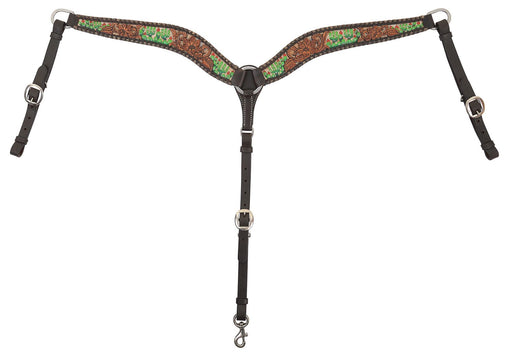 Circle Y Cactus Country Breast Collar - Jeffers - Horse Supplies > Horse Tack > Breast Collars