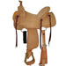 Circle Y Comal All Around Saddle, Wide, Roughout - Jeffers - Horse Supplies > Horse Tack > Saddles