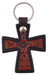 Circle Y Cross Key Chain, Tooled - Jeffers - Horse Supplies > Horse Tack > Saddles