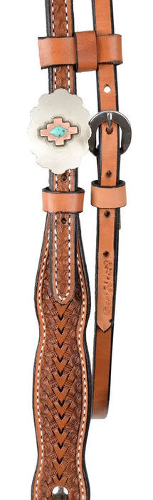 Circle Y Dawson Browband Headstall, Full - Jeffers - Horse Supplies > Horse Tack > Bridles & Headstalls