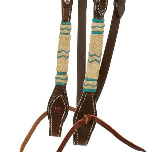 Circle Y Day Money Browband Headstall, Full - RD1FZ - Chocolate Brown - Full - 2