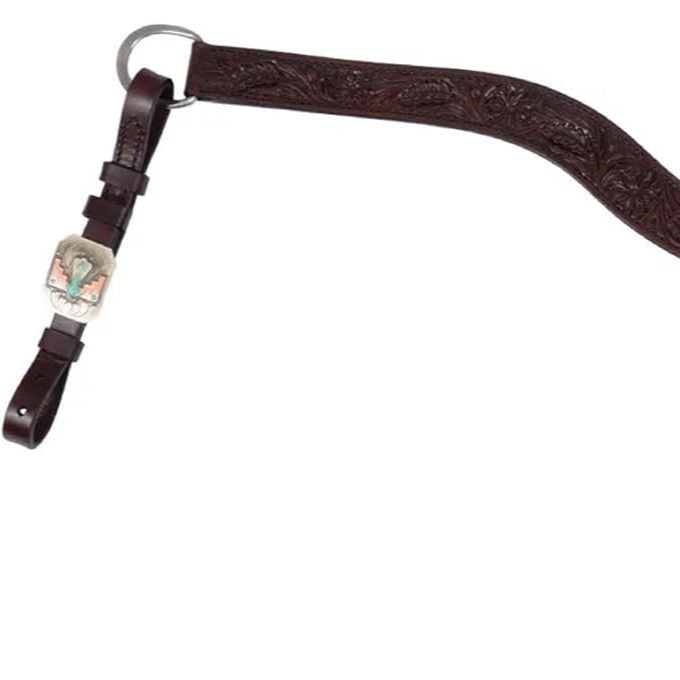 Circle Y Great Oak Breast Collar, Full