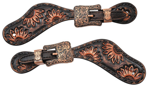 Circle Y Sunflower Ladies Spur Strap - Jeffers - Horse Supplies > Horse Tack > Stirrups