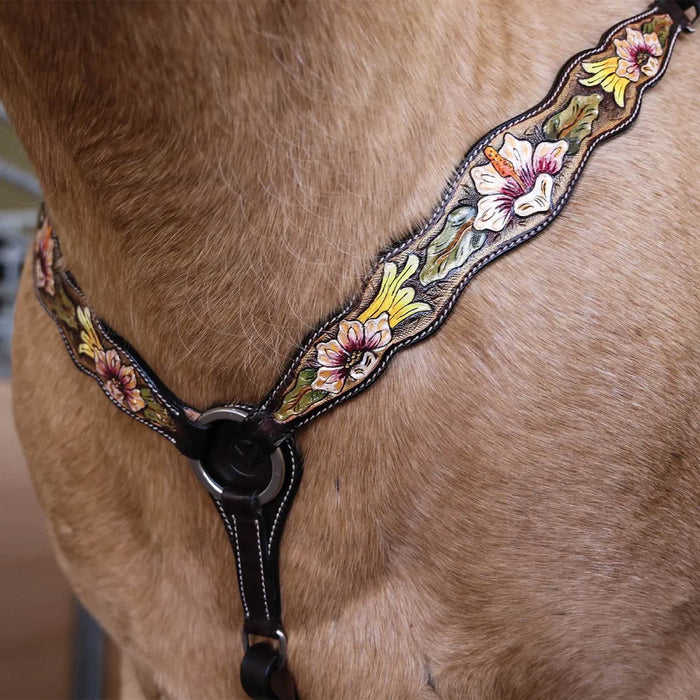 Circle Y Texas Grace Breast Collar, Full - Jeffers - Horse Supplies > Horse Tack > Breast Collars