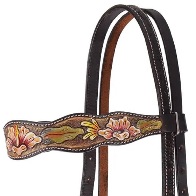 Circle Y Texas Grace Browband Headstall, Full