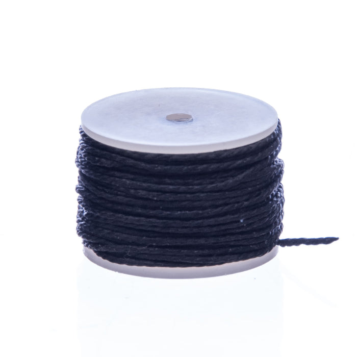 Leather Repair Waxed Thread - Black  