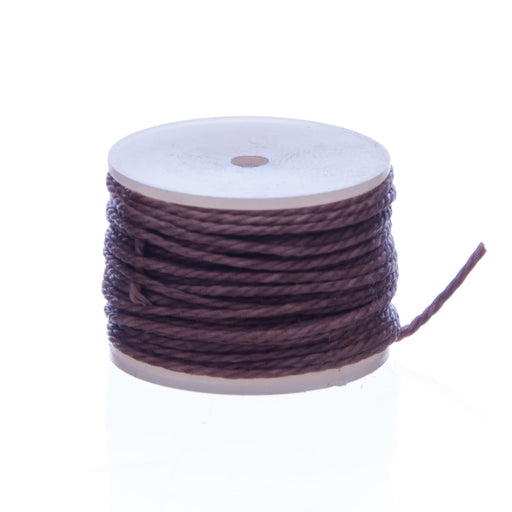 Leather Repair Waxed Thread - Brown  