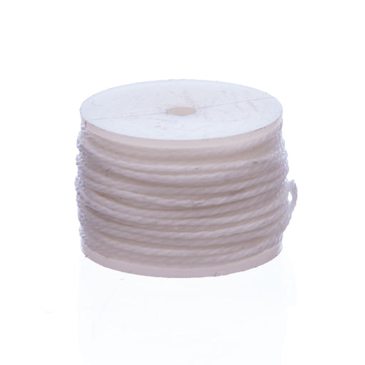 Leather Repair Waxed Thread - White  