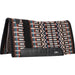 Classic Equine Classic Blanket Top Saddle Pad - CR1UW - Black/Chestnut - 32" x 34" - 1" - 1