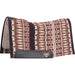 Classic Equine ESP Contour Blanket Top Saddle Pad - CR1U5 - Coffee/Cashmere - 34" x 38" - 3/4" - 7