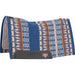 Classic Equine ESP Contour Blanket Top Saddle Pad - CR1U7 - Sapphire/Buckskin - 34" x 38" - 3/4" - 9
