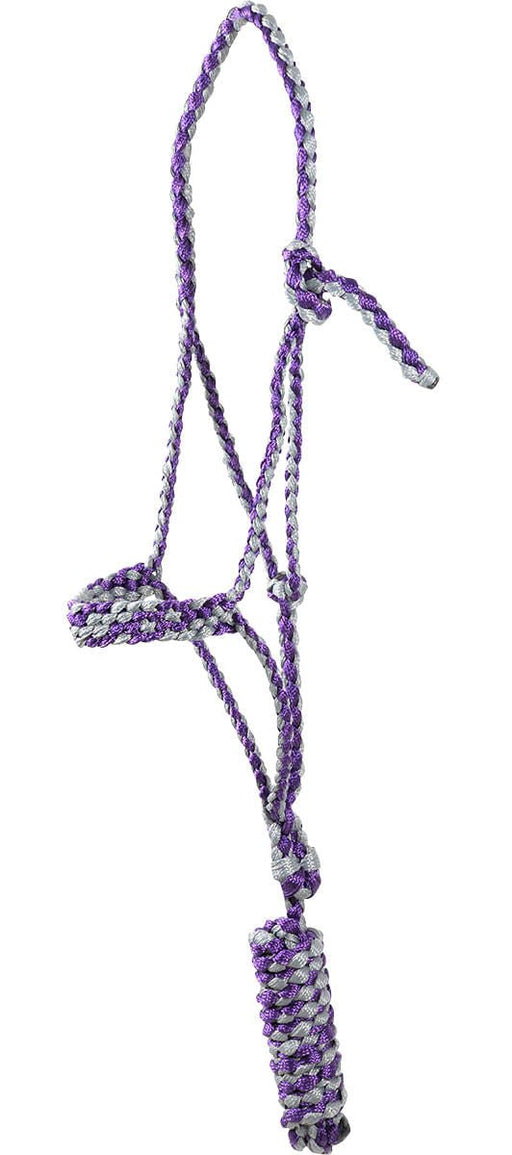 Classic Equine Flat Braid Halter with Lead Rope - Jeffers - Horse Supplies > Horse Tack > Horse Halters