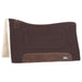 Classic Equine Performance Trainer Felt Top Saddle Pad - CR1VH - Coffee - 31" x 32" - 2