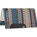 Classic Equine SensorFlex Blanket Top Saddle Pad - CR1UP - Peacock/Coffee - 34" x 38" - 1" - 9