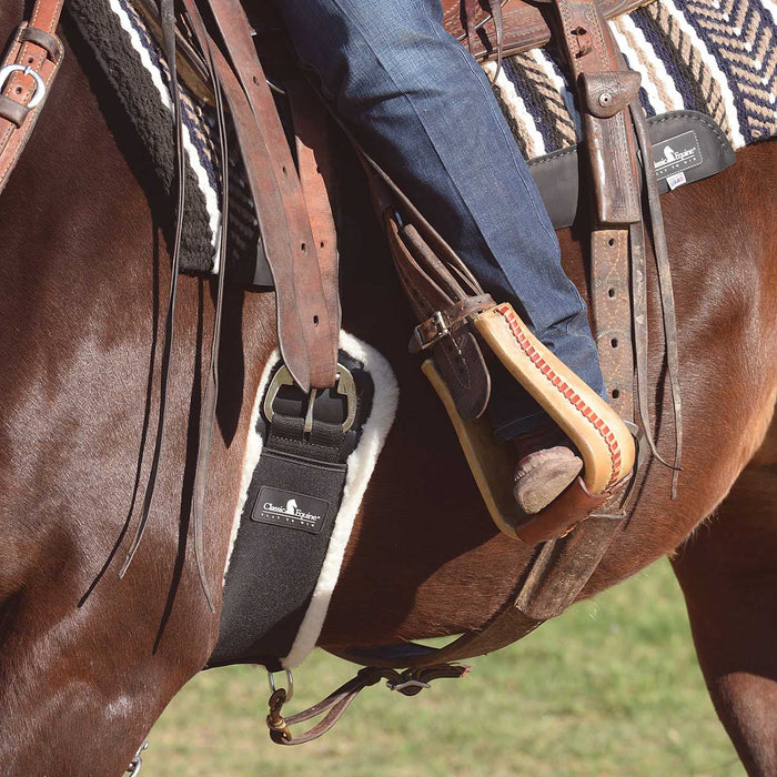 Classic Equine SensorFlex Performance Roper Cinch - CR1C3 - 26 in - Black - 4