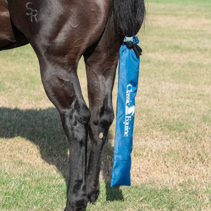Classic Equine Slick Tail Bag for Horses - CR1W1 - Dark Blue - 1 - 9