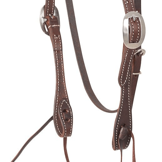 Classic Equine Tombstone Browband Headstall - CR93 - 3