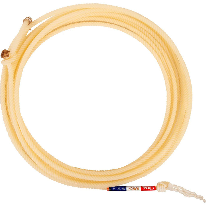 Classic Ranch Rope, 4-Strand 35 Foot X-Soft Roping Rope - CR1Y1 - XSoft - 35 ft - 2