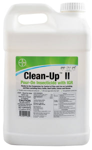 Clean-Up II Pour-On Insecticide with IGR for Horses & Cattle — Jeffers