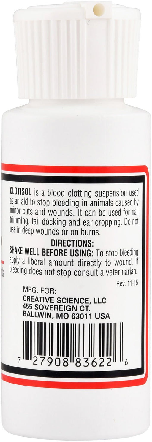 Clotisol, 2 oz - Jeffers - Animal Health & Wellness > Medicine