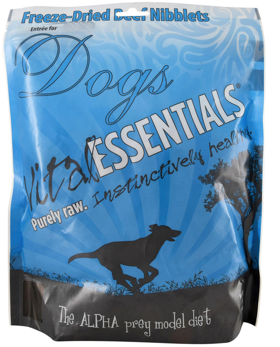 Vital Essentials Freeze-Dried Beef Nibblets Dog Food -   