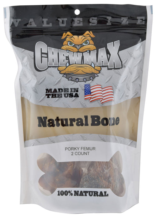 ChewMax Porky Femur, 2-pack -   