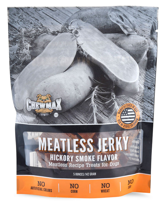 ChewMax Meatless Jerky, Hickory Smoke Flavor, 5 oz -   