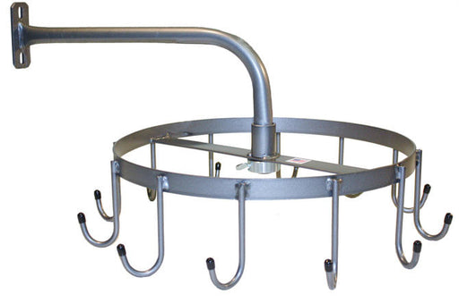 Rotary 12 Hook Wall Mount Bridle Rack -   