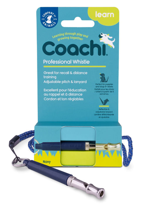 Coachi Professional Dog Whistle Navy - Jeffers - Animal & Pet Supplies > Pet Training Aids