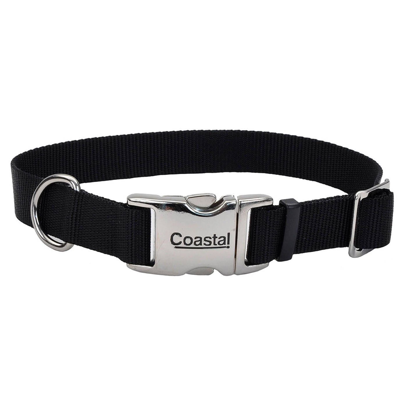 Adjustable Dog Collar with Metal Buckle by Coastal — Jeffers