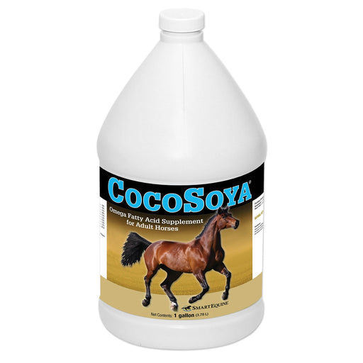 CocoSoya Oil, Omega Fatty Acid Supplement for Horses - SMAA - 1 Gallon - 1